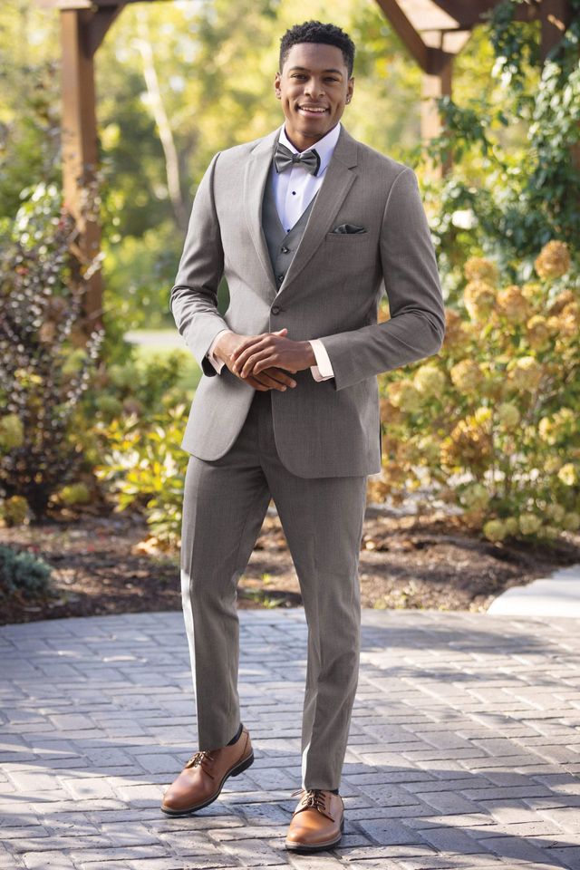 MEDIUM GREY PERFORMANCE WEDDING SUIT