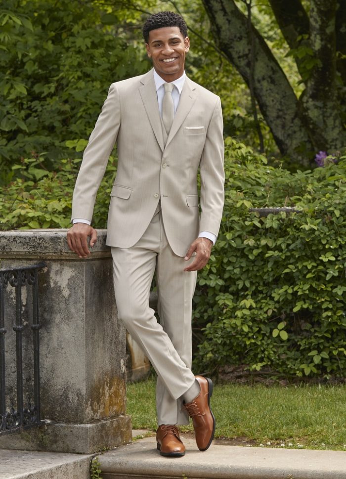 Ike Behar Evening -Tan ‘Dominic’ Suit