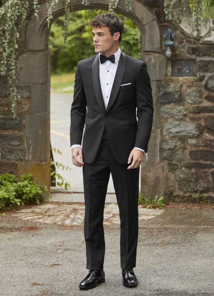 Ike Behar Evening – Black ‘Miles’ Tuxedo